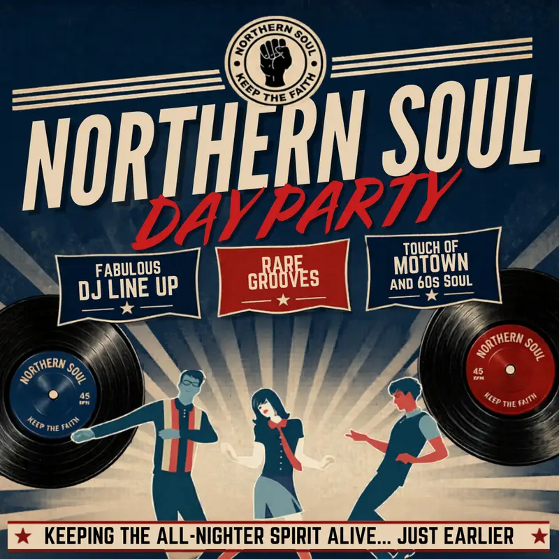 Northern Soul Day Party | Edinburgh | 22nd August artwork
