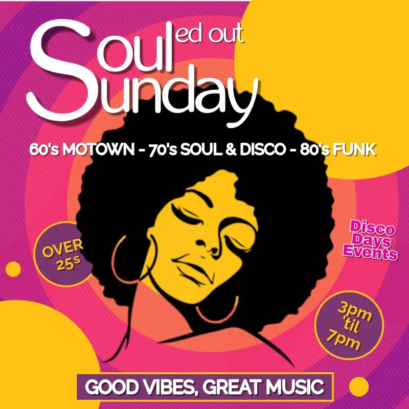 SOULed Out Sunday | Edinburgh | 21st June artwork